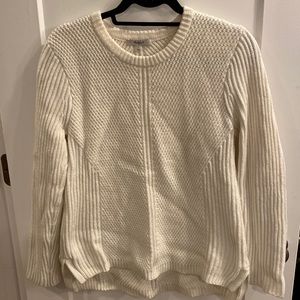 Madewell Ivory sweater size large madewell